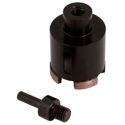 Коронка алмазная по керамике и кафелю с центрирующим сверлом 42 мм - изображение 6