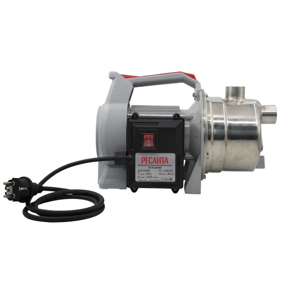 Насос поверхностный Ресанта ПСН-4200Н - изображение 12