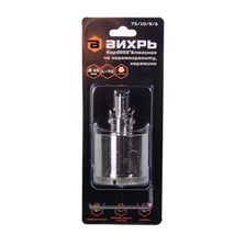 Коронка алмазная по керамограниту / керамике Вихрь 45 мм - изображение 11