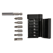 Набор бит, магнитный адаптер для бит, сталь 45Х, 7 предметов, пластиковый кейс Sparta - изображение 8