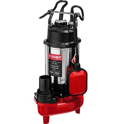 Фекальный насос ЗУБР НПФ-450 - изображение 2