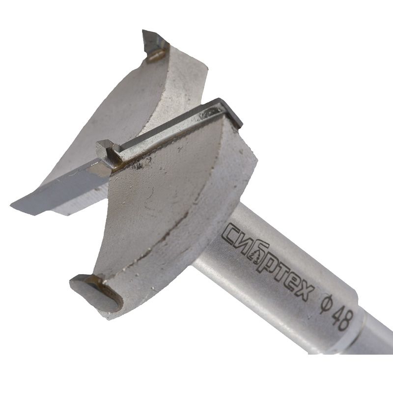 Сверло Форстнера по дереву, 48 мм, цилиндрический хвостовик Сибртех - изображение 2