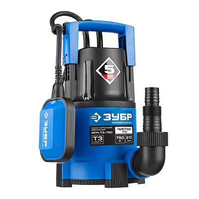 Дренажный насос ЗУБР Профессионал НПЧ-Т5-1000-С - изображение 8