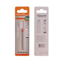 Сверло по стеклу и кафелю, 5мм, круглый хвостовик, 2 грани, Sturm! - изображение 5