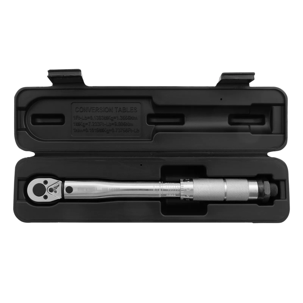 Ключ динамометрический, 5-24 Нм, 1/4, CrV, хромированная Stels - изображение 7