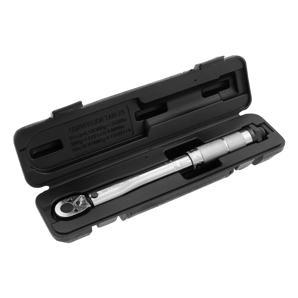 Ключ динамометрический, 5-24 Нм, 1/4, CrV, хромированная Stels - изображение 8