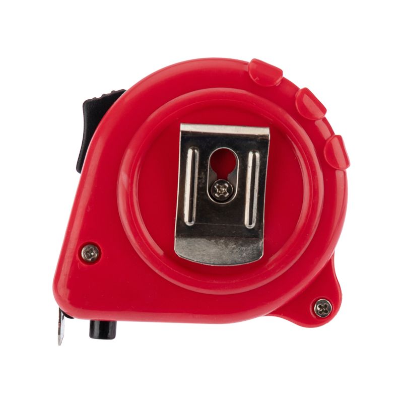 Рулетка строительная измерительная в ударопрочном корпусе с дополнительными фиксаторами, 5 м х 25 мм - изображение 5