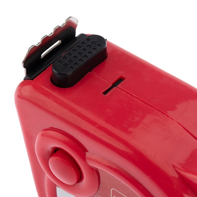 Рулетка строительная измерительная в ударопрочном корпусе с дополнительными фиксаторами, 5 м х 25 мм - изображение 7