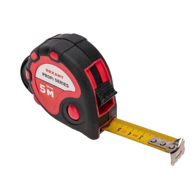 Рулетка строительная металлическая измерительная "Профи" 5 м - изображение 5