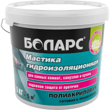 Мастика гидроизоляционная Боларс полиакриловая 5 кг - изображение 4