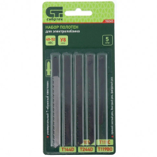 Набор полотен для электролобзика по дереву, 5 шт Сибртех - изображение 3