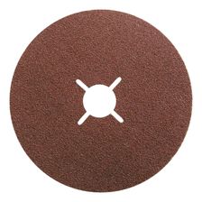 Круги фибровые 5 шт, Р 80, 125х22 mm Matrix - изображение 2