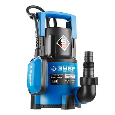 Дренажный насос ЗУБР Профессионал НПЧ-Т5-800-С - изображение 1