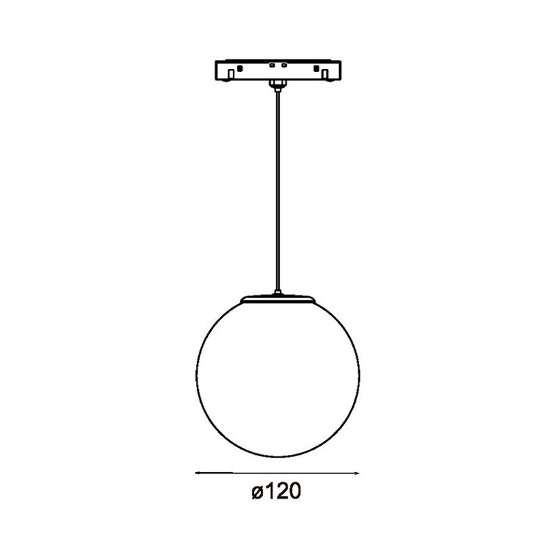 Трековый подвесной светильник 5Вт, CRI90, 4000К, гр. 180°, IP20, DALI, 48B, черный (длина кабеля 1м) - изображение 2