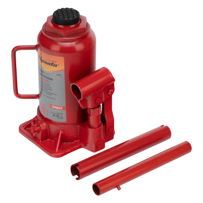 Домкрат гидравлический бутылочный, 5 т, h подъема 195-380 мм Sparta - изображение 4