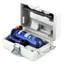 Домкрат гидравлический бутылочный, 5 т, h подъема 207-404 мм, в пластиковом кейсе Stels - изображение 7