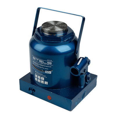 Домкрат гидравлический бутылочный, 5 т, h подъема 207-404 мм, в пластиковом кейсе Stels - изображение 9