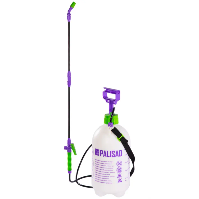 Опрыскиватель ручной, 5 л, с насосом, шлангом, разбрызгиватель Palisad - изображение 6