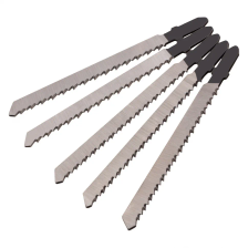 Полотна для электролобзика по дереву, 5 шт, T101BR, 75х2.5 мм, обратный зуб Сибртех - изображение 8