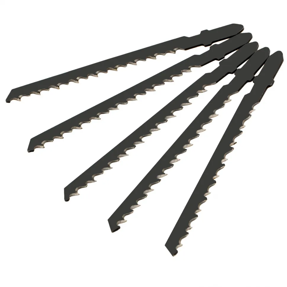 Полотна для электролобзика по дереву, 5 шт, T244D, 75 x 4 мм Сибртех - изображение 2