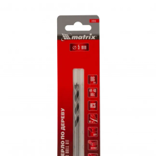 Сверло по дереву, 5 x 86 мм, цилиндрический хвостовик Matrix - изображение 5