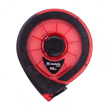 Рулетка геодезическая 50 мх15 мм, закрытый корпус, фибергласовая лента, двусторонняя шкала, Pro - изображение 5