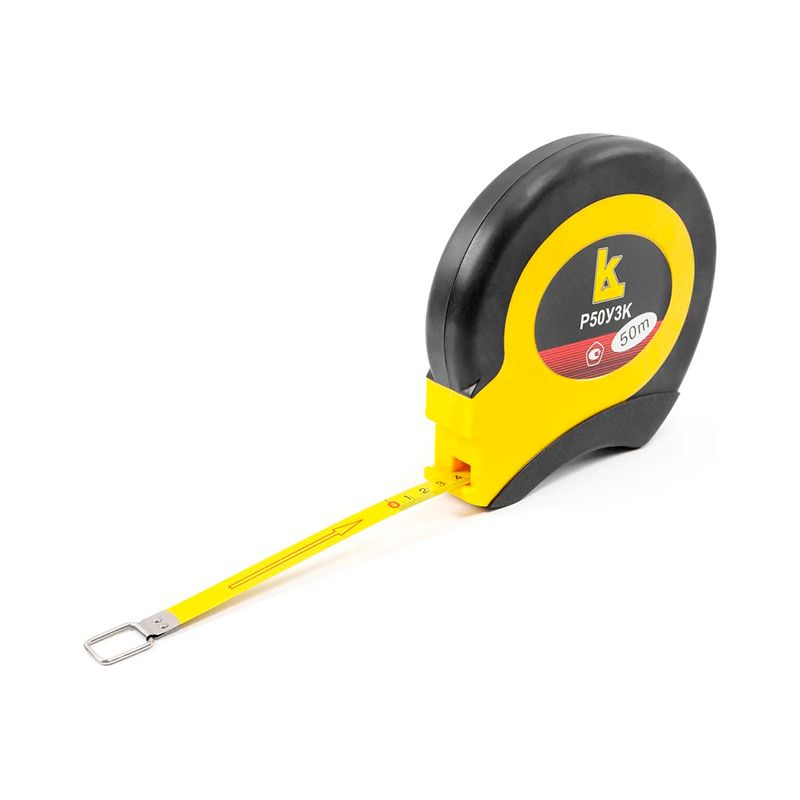 Рулетка Калиброн  50м с кольцом, обрез  кл.3 Р50У3К (ГРСИ №71665-18)  КЛБ - изображение 3