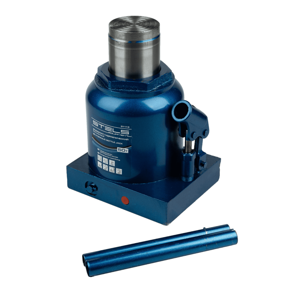 Домкрат гидравлический бутылочный, 50 т, H подъема 236-356 мм Stels - изображение 7