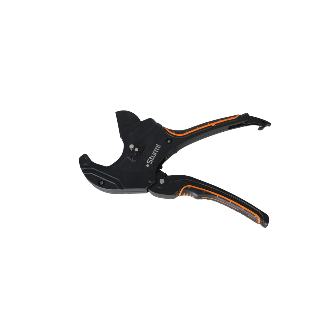 Ножницы для резки труб ПВХ 50мм, лезвие SK5 с тефлоновым покрытием Sturm! - изображение 2