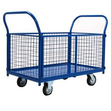 Платформенная бортовая тележка 500 мм, 160 мм Промышленник ПС-7.12 - изображение 2