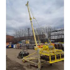 Кран стреловой поворотный Пионер (Мастер) КСП-500 (с грузом, без колес) - изображение 4