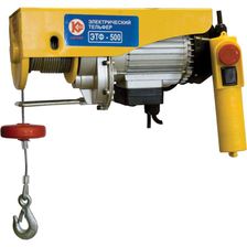 Электротельфер Калибр ЭТФ-500 - изображение 2