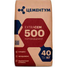 Портландцемент Цементум М500 ЦЕМ II/А-И 42.5 Н 40 кг - изображение 4