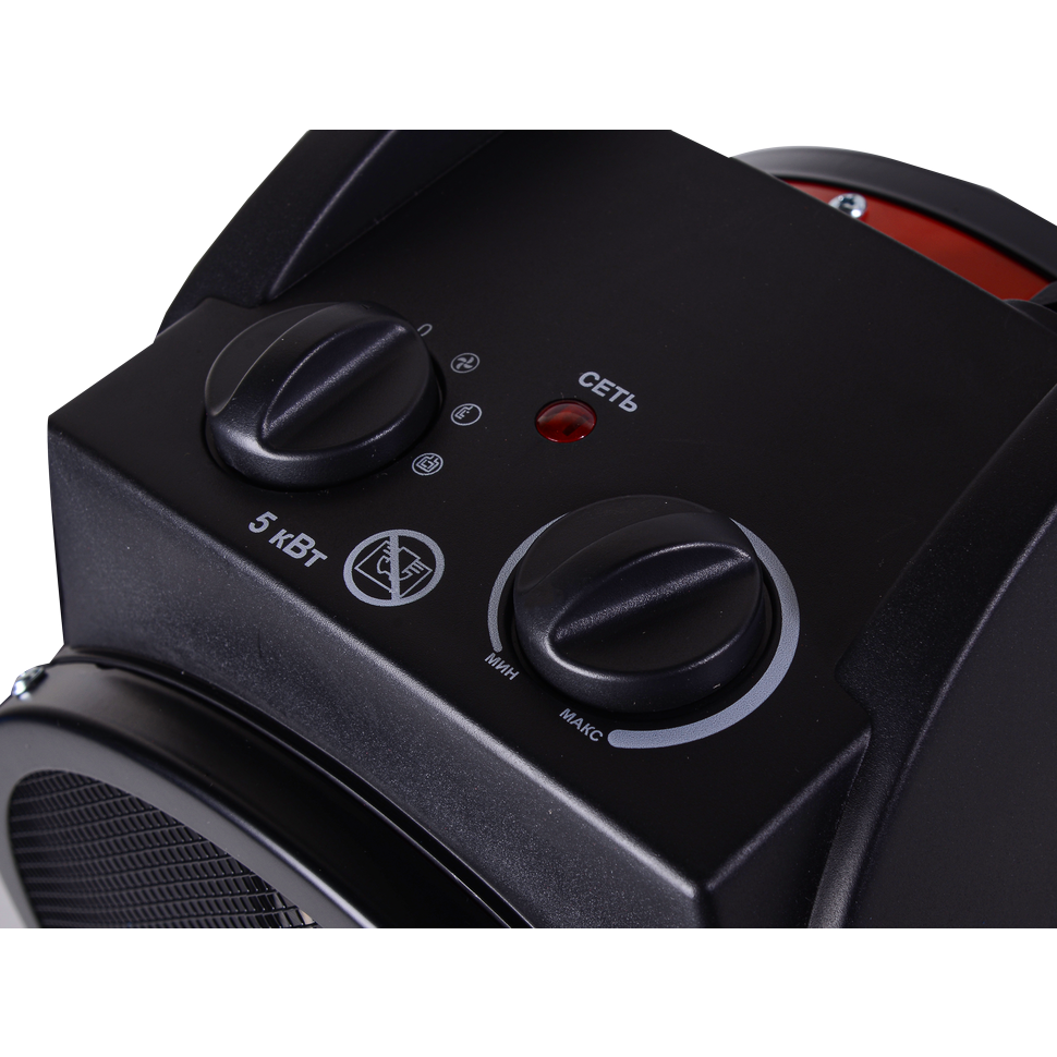 Тепловая электрическая пушка Ресанта ТЭПК-5000К1 керамическмй нагревательный элемент - изображение 6