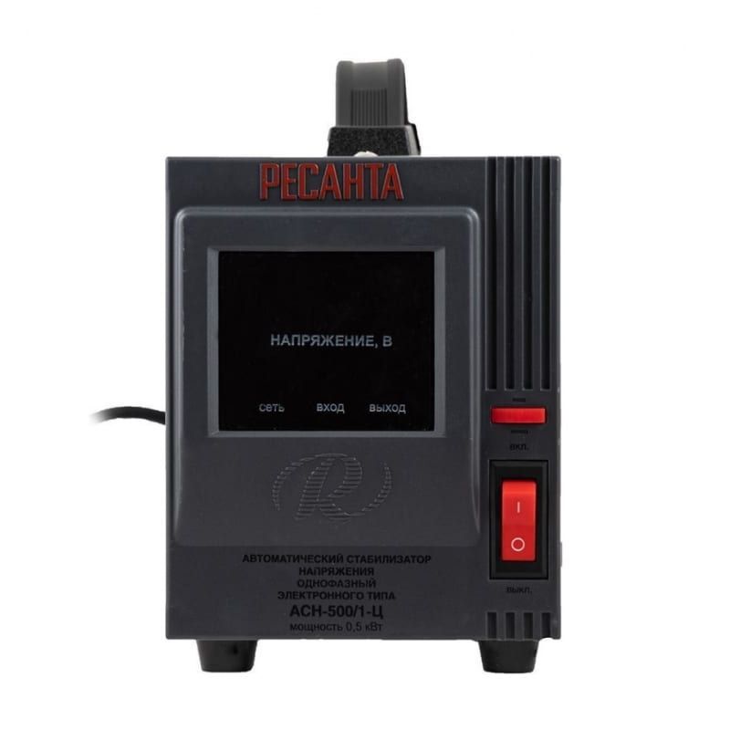 Стабилизатор Ресанта АСН-500/1-Ц - изображение 2