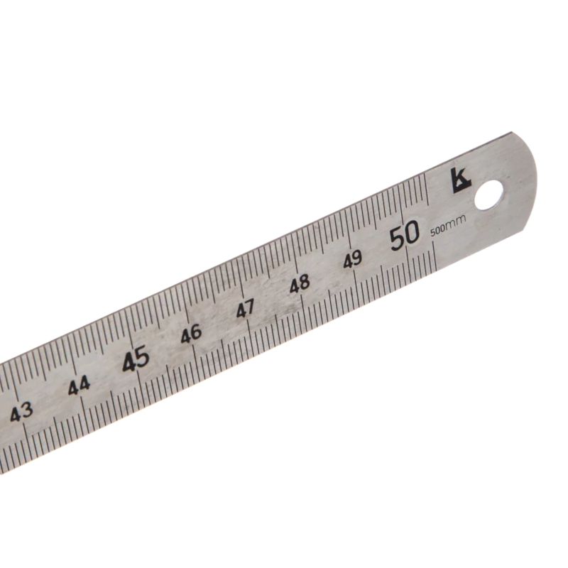 Линейка измерительная 500х20мм металлическая (ГРСИ №74468-19) КЛБ - изображение 2