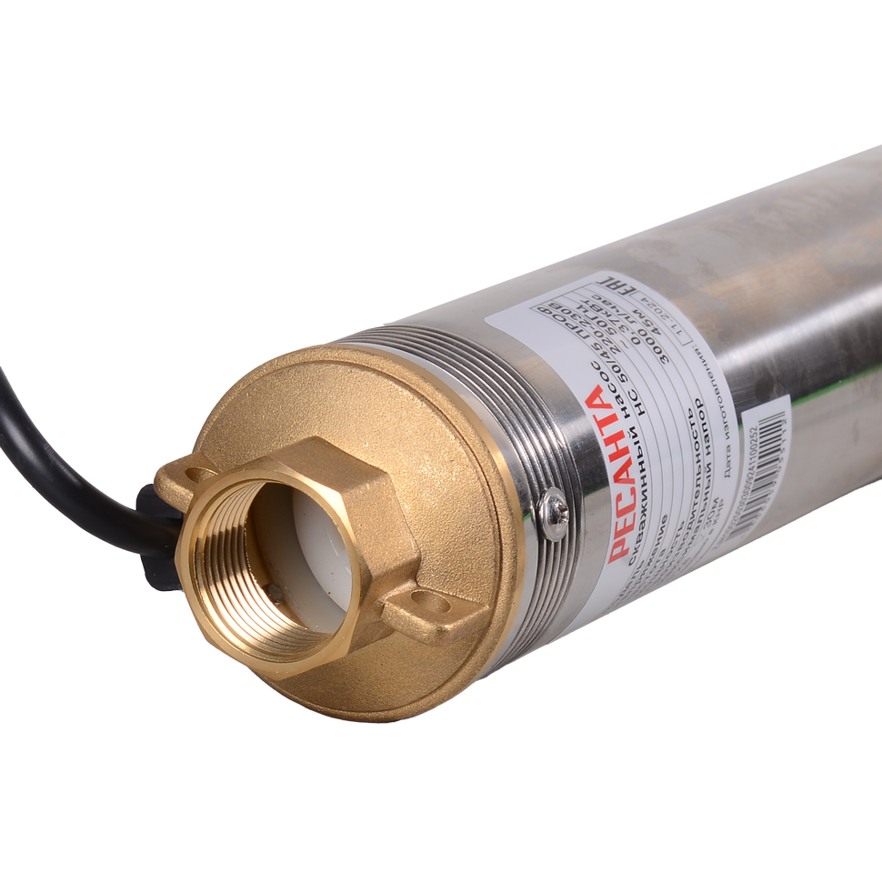 Насос скважинный Ресанта НС 50/45 d 75 мм кабель 20 м - изображение 6