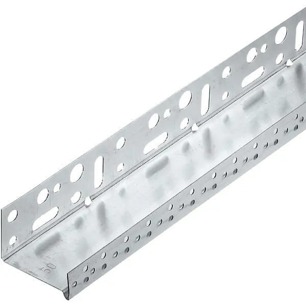 Профиль цокольный АЛБЕС 50x2500 мм алюминий - изображение 2