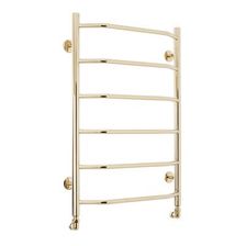 Водяной полотенцесушитель шириной 510 - 600 мм Domoterm Лаура П6 500x800 золото - изображение 2