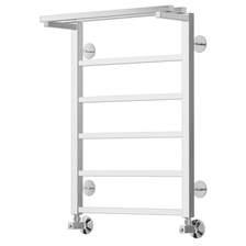 Водяной полотенцесушитель шириной 510 - 600 мм Terminus Контур с полкой П6 500х700 - изображение 1