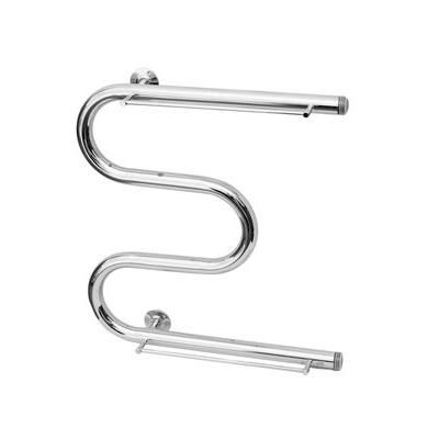 Водяной полотенцесушитель шириной 510 - 600 мм Terminus Контур с полкой П6 500х700 - изображение 4