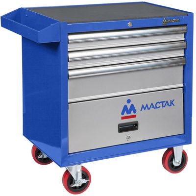 Набор инструментов МАСТАК СТАНДАРТ 52-05186B в синей тележке, 186 предметов - изображение 9