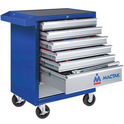 Набор инструментов МАСТАК ПРОФИ 52-05299B в синей тележке, 299 предметов - изображение 8