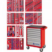 Набор инструментов МАСТАК ЭКСПЕРТ 52-07323R в красной тележке, 323 предмета - изображение 4
