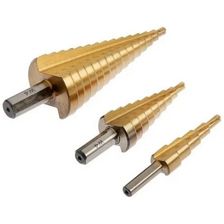 стм-522 W4 Сверло ступенчатое STRONG  3 предмета 4-12 4-20 4-32 - изображение 6