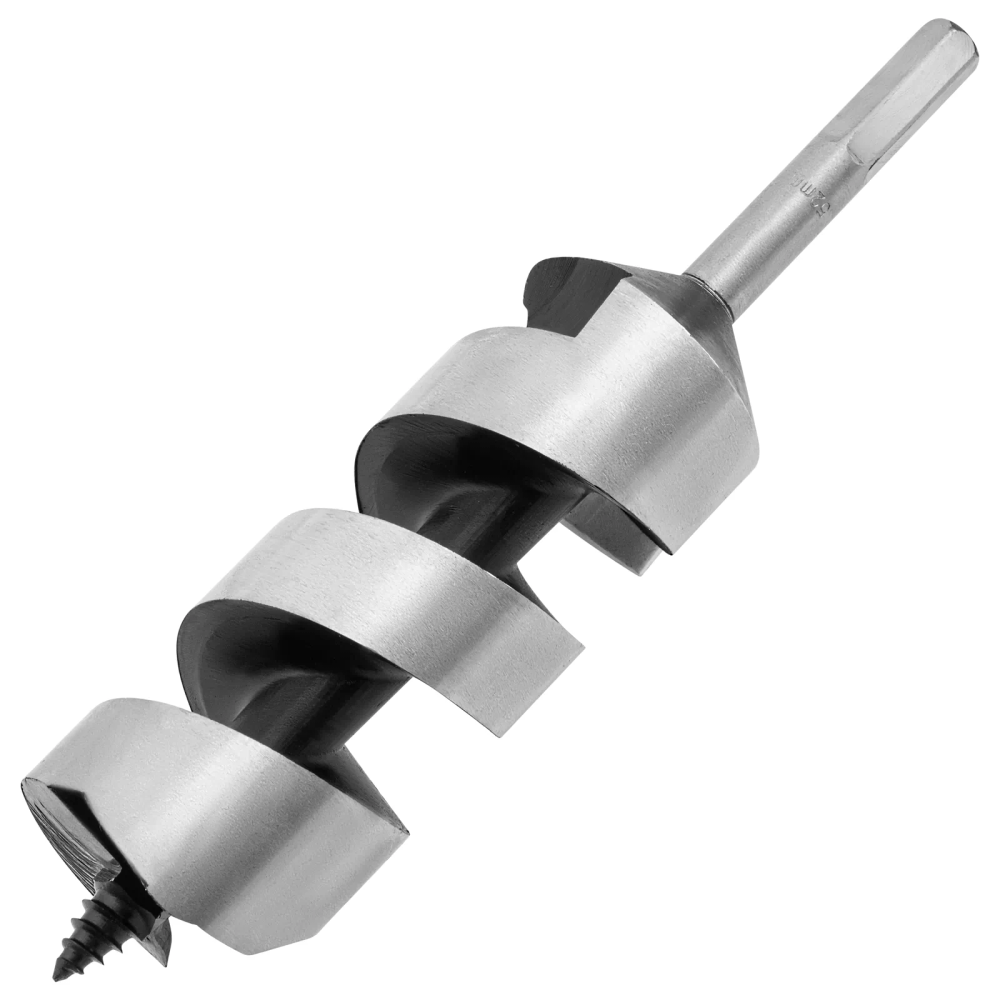 Сверло по дереву шнековое, 52х230 мм, шестигранный хвостовик Matrix