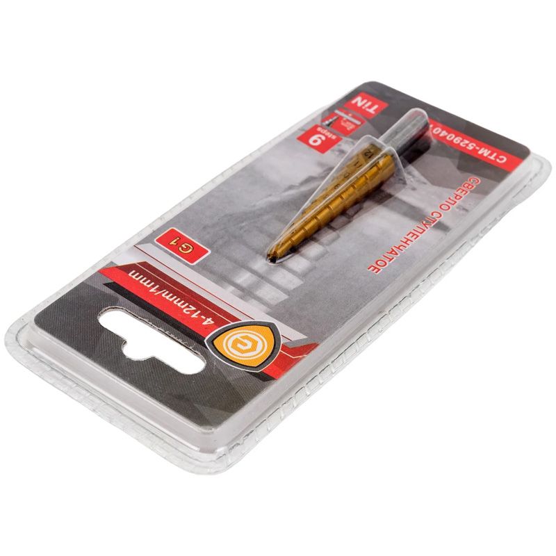 стм-529 Сверло ступенчатое STRONG  4-12мм G1 - изображение 3