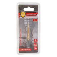 стм-529 Сверло ступенчатое STRONG  4-12мм G1 - изображение 4