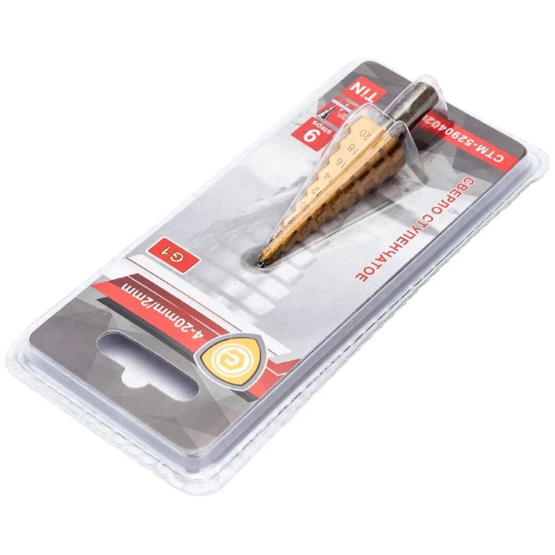 стм-529 Сверло ступенчатое STRONG  4-20мм G1 - изображение 3