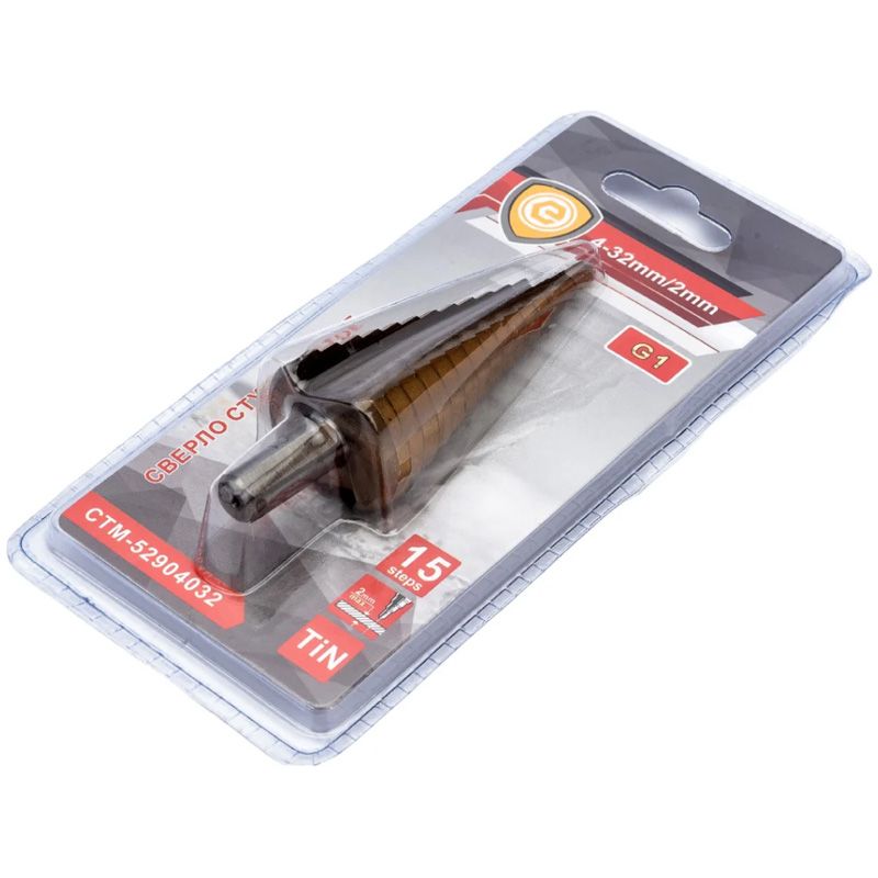 стм-529 Сверло ступенчатое STRONG  4-32мм G1 - изображение 4